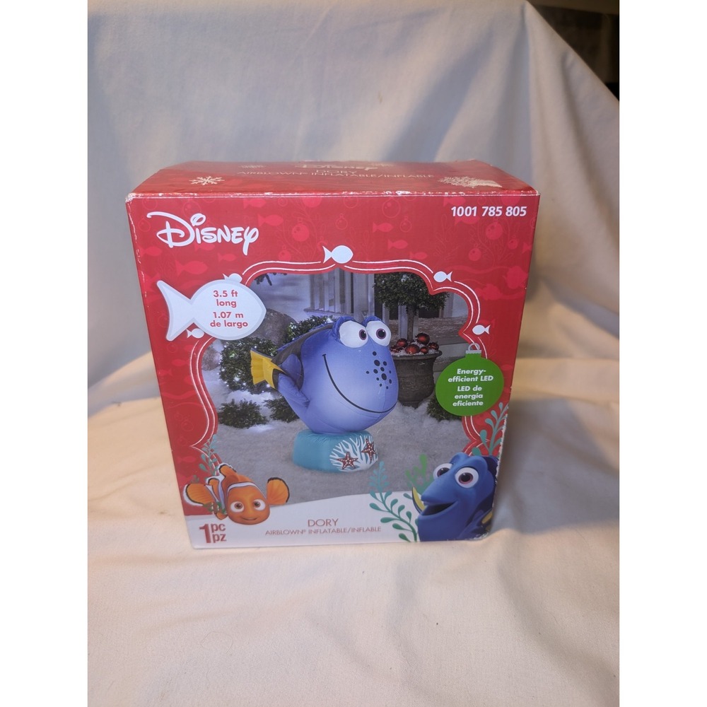 Gemmy Disney Finding Nemo Dory 3.5' Airblown Indoor/Outdoor Inflatable LED